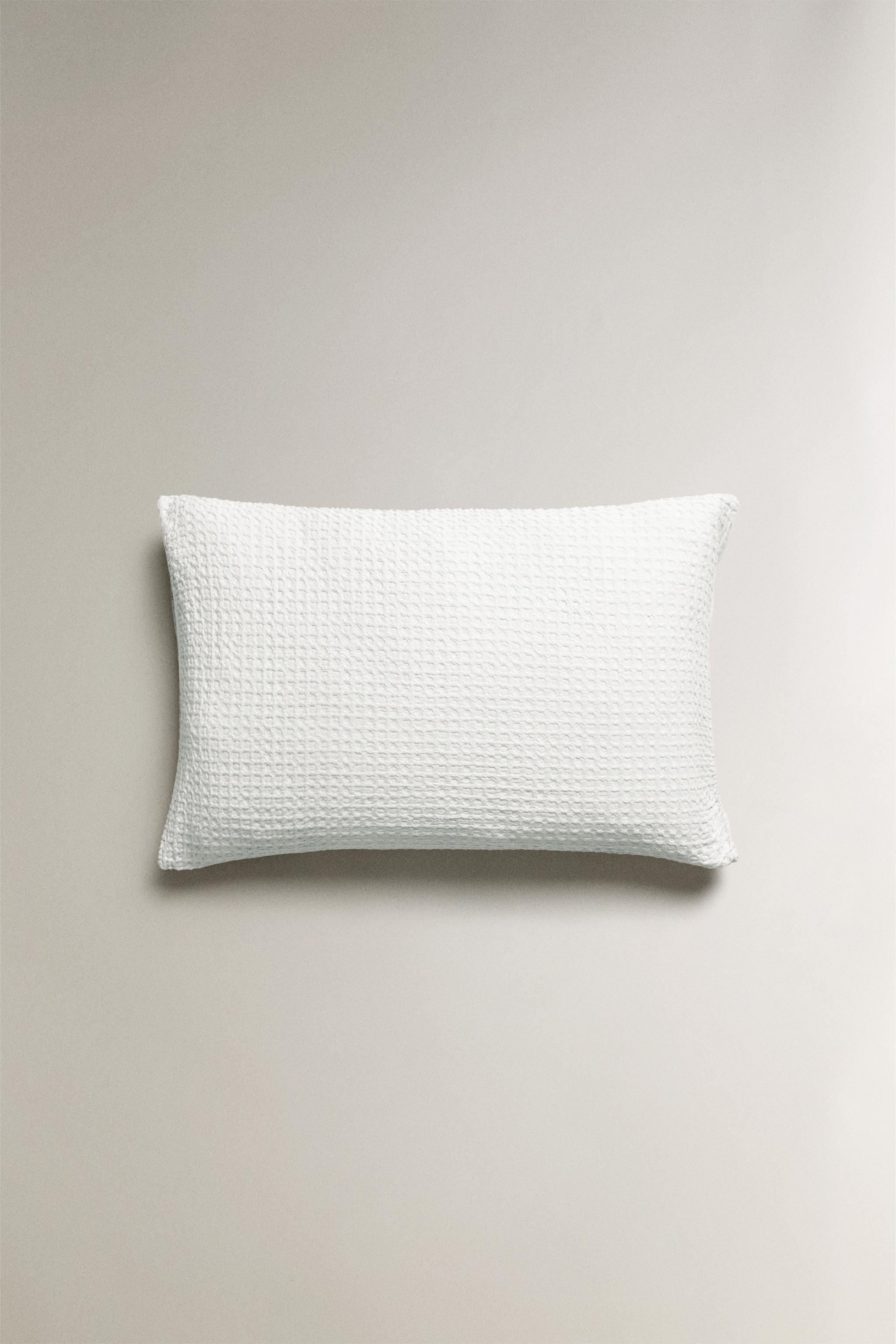 TAIE D’OREILLER GAUFRÉE